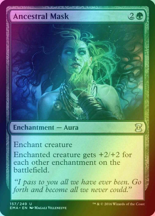 Ancestral Mask [157] [Eternal Masters] [Foil]