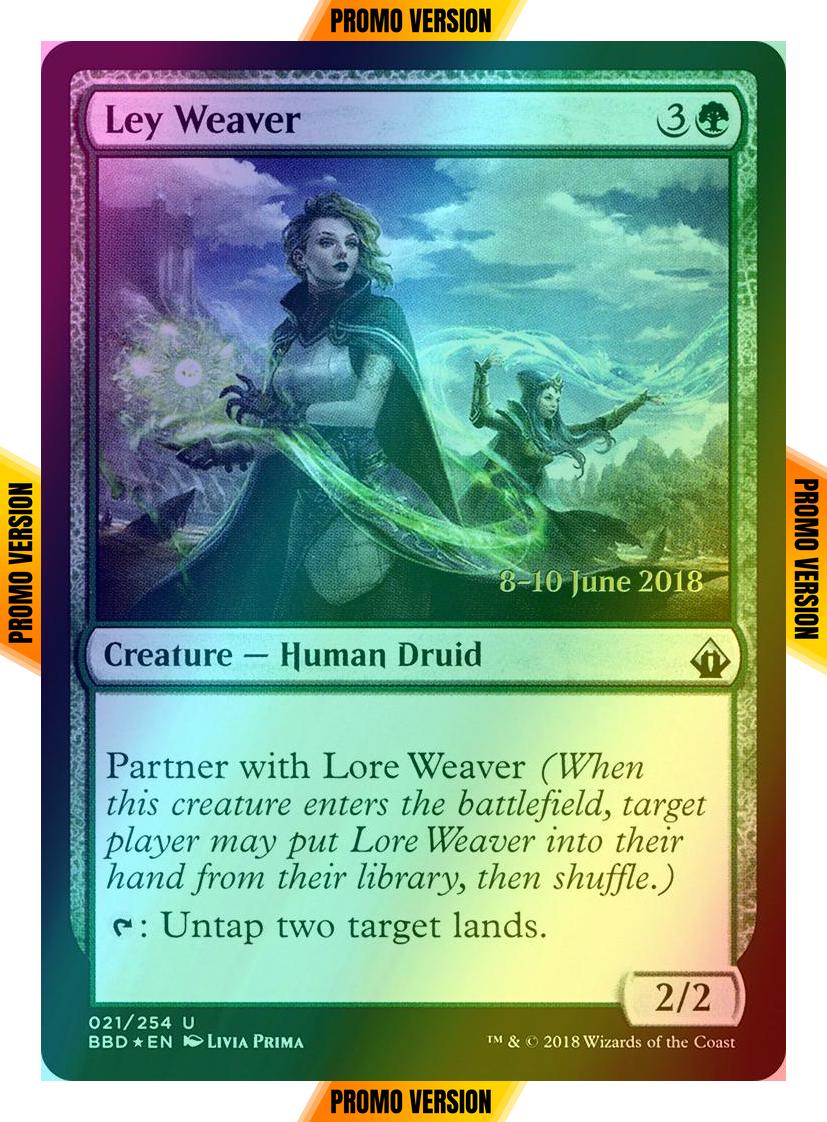 Ley Weaver [21s] [Battlebond Promos] [Foil]