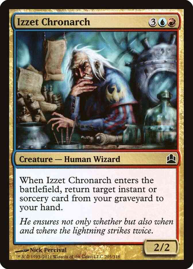 Izzet Chronarch [205] [Commander 2011] [Non-Foil]