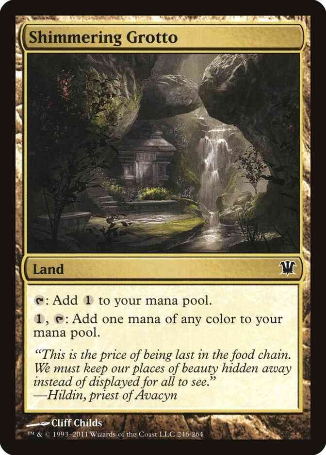 Shimmering Grotto [246] [Innistrad] [Non-Foil]