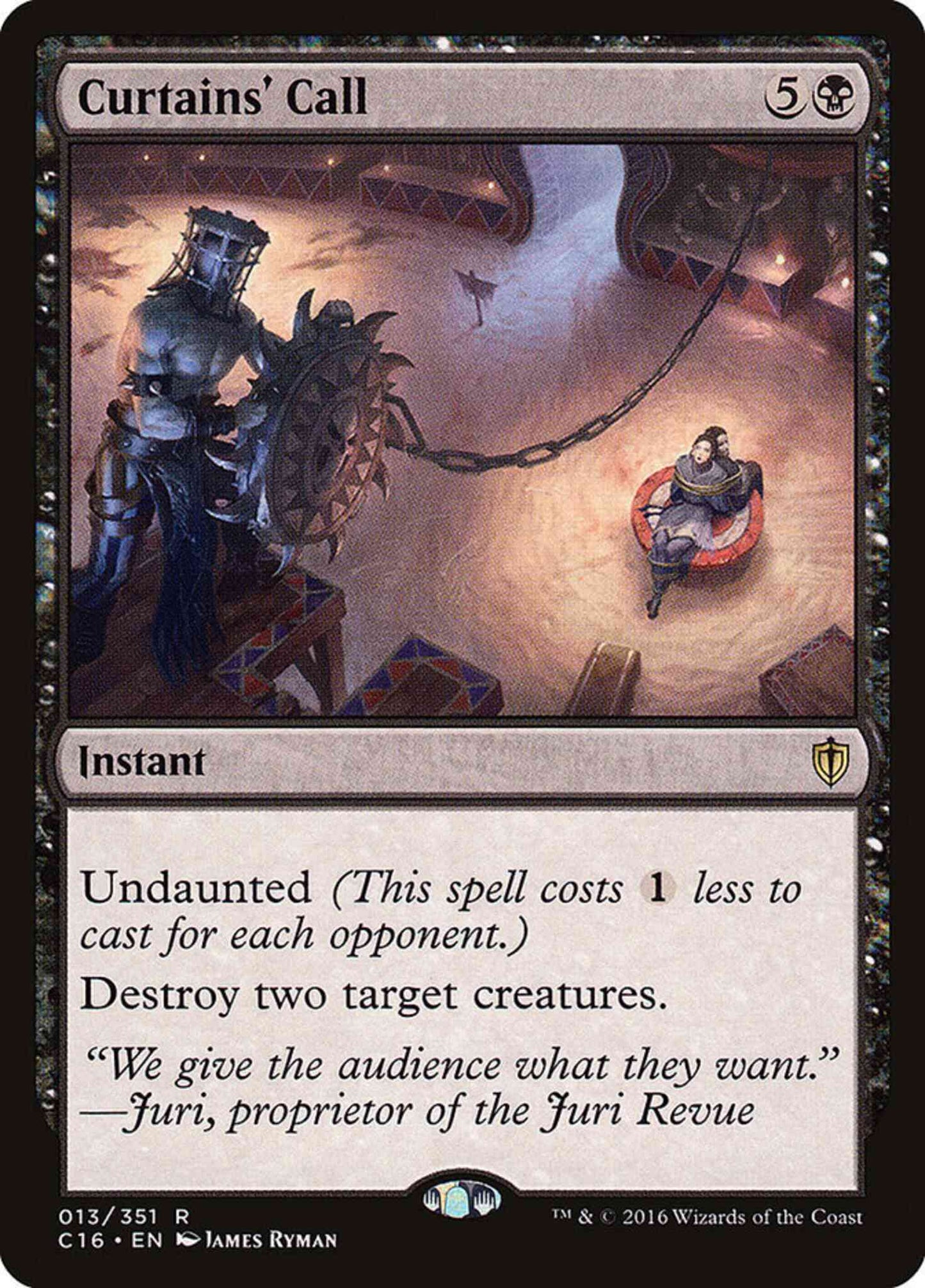 Curtains' Call [13] [Commander 2016] [Non-Foil]