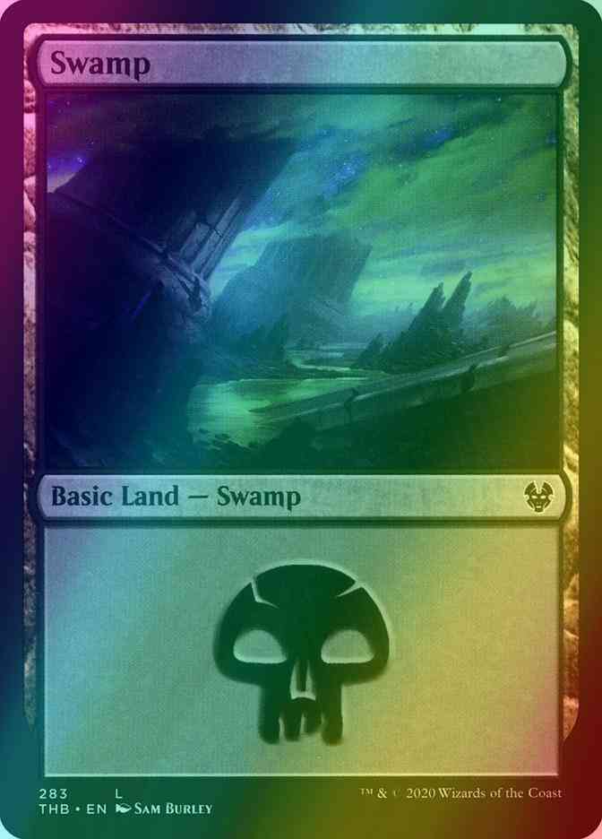Swamp [283] [Theros Beyond Death] [Foil]