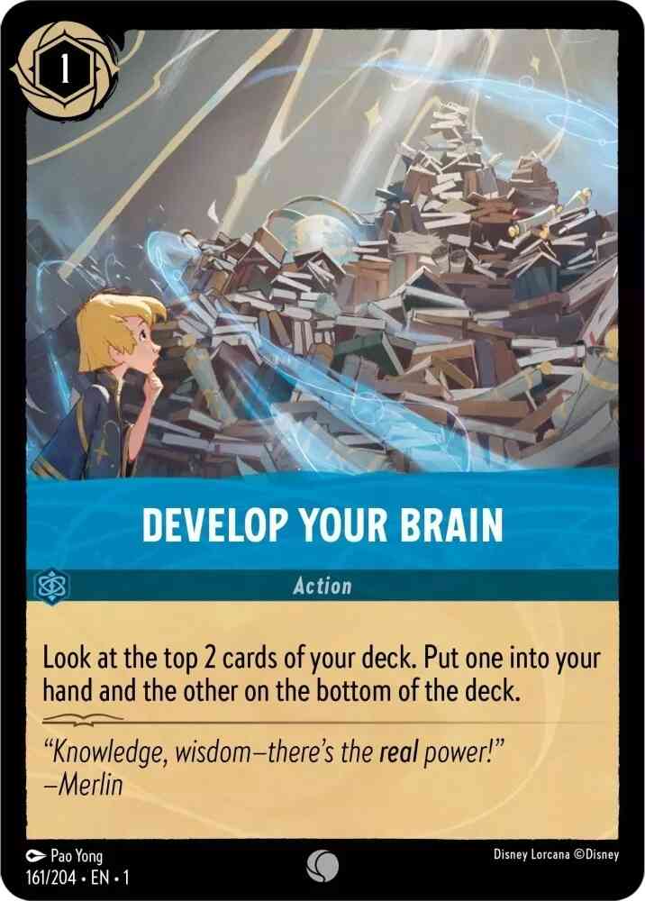 Develop Your Brain - 161/204 [The First Chapter] [Cold Foil]