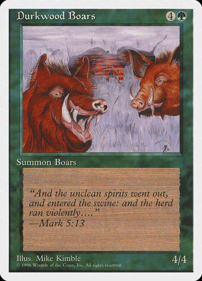 Durkwood Boars [39] [Introductory Two Player Set] [Non-Foil]