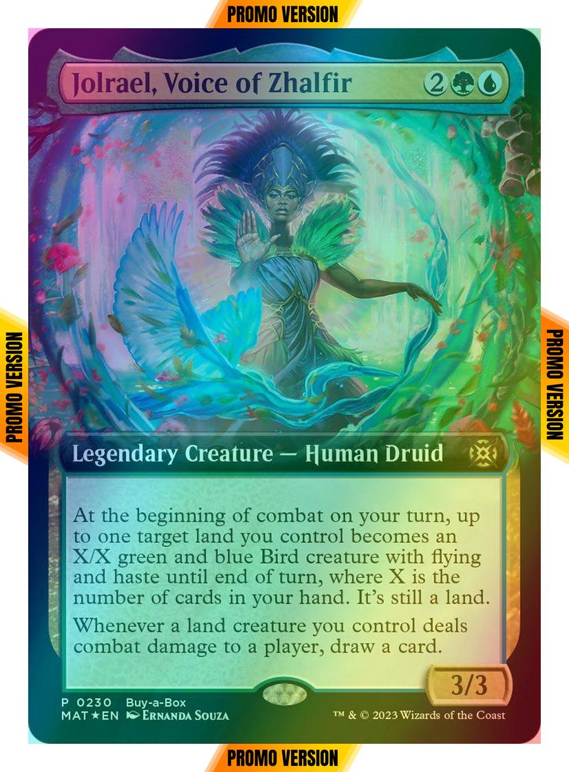 Jolrael, Voice of Zhalfir [230] [Extended Art] [Buy A Box] [March of the Machine: The Aftermath] [Foil]