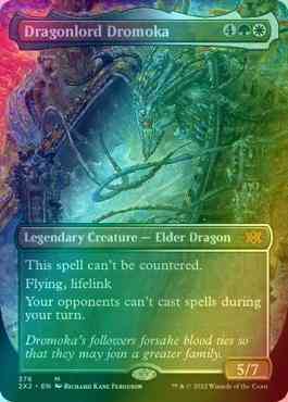 Dragonlord Dromoka [376] [Borderless] [Double Masters 2022] [Foil]