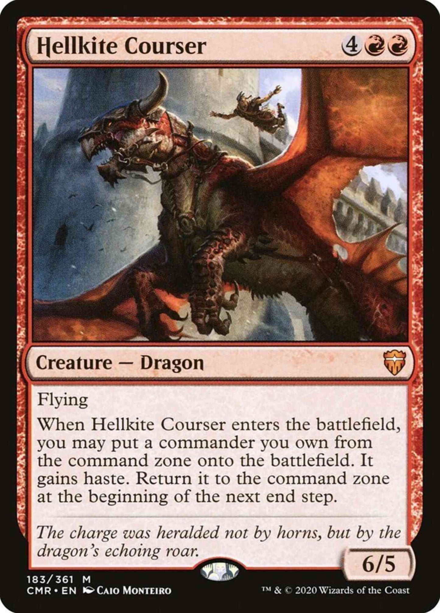 Hellkite Courser [183] [Commander Legends] [Non-Foil]
