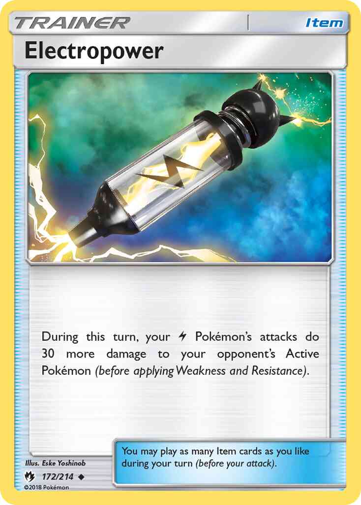 Electropower - 172/214 - Uncommon [sm8-172] [Non-Holo]