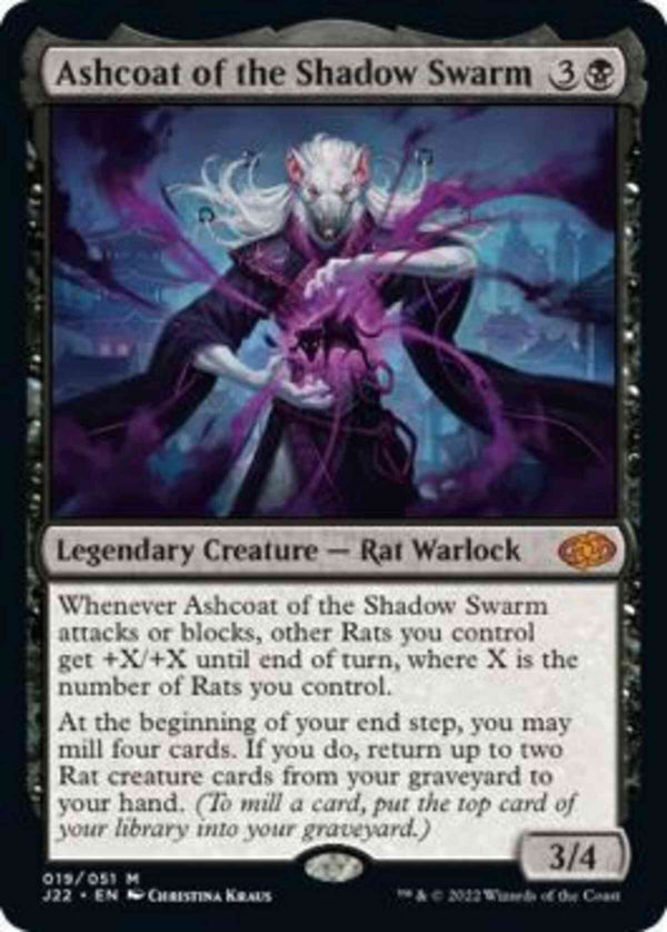 Ashcoat of the Shadow Swarm [19] [Jumpstart 2022] [Non-Foil]