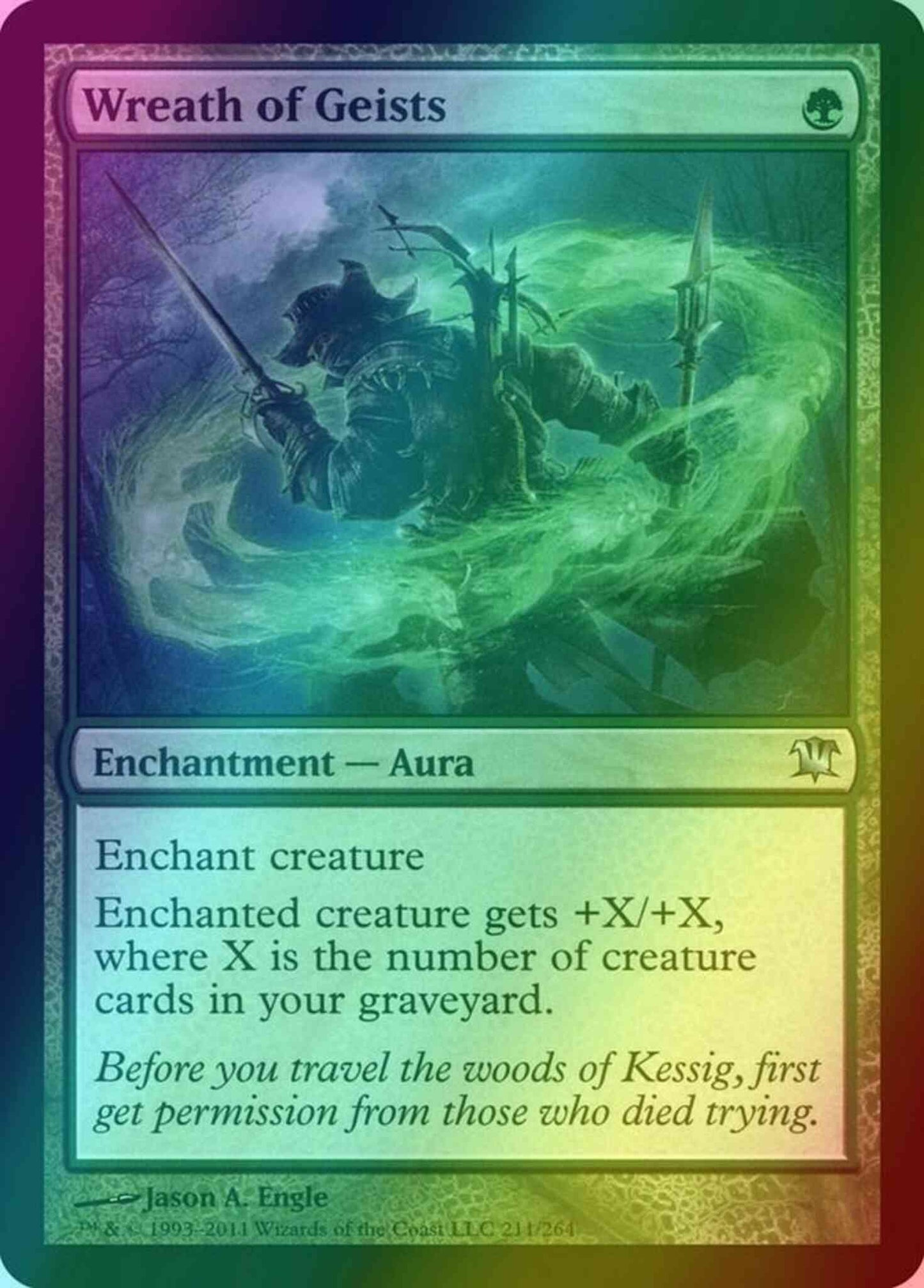 Wreath of Geists [211] [Innistrad] [Foil]