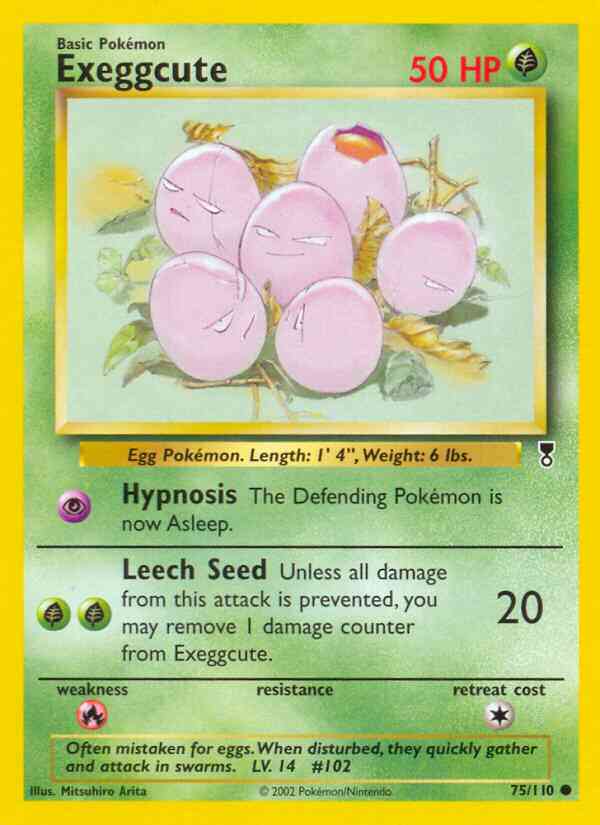 Exeggcute - 75/110 - Common [base6-75] [Reverse Holo]