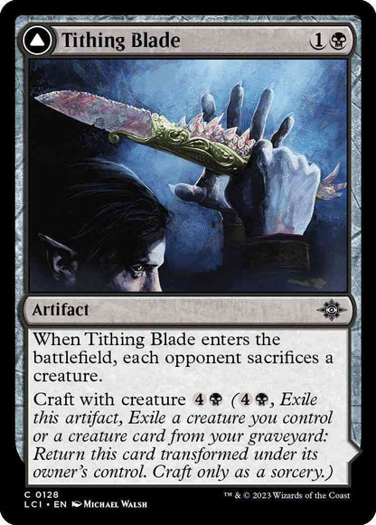 Tithing Blade // Consuming Sepulcher [128] [The Lost Caverns of Ixalan] [Non-Foil]