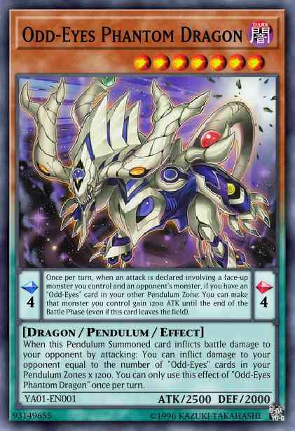 Odd-Eyes Phantom Dragon - LEDD-ENC03 - Common - 1st Edition