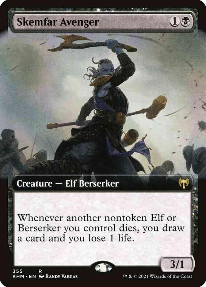 Skemfar Avenger [355] [Extended Art] [Kaldheim] [Non-Foil]