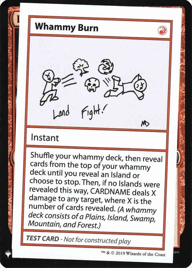 Whammy Burn - Symbol [70] [Mystery Booster Playtest Cards 2019] [Non-Foil]