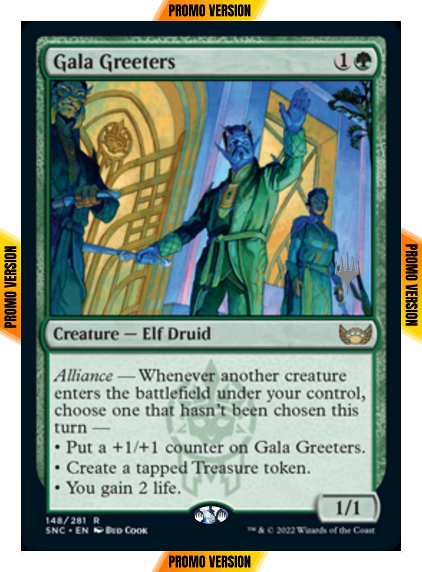 Gala Greeters [Promo Pack] [148p] [Streets of New Capenna: Promos] [Non-Foil]