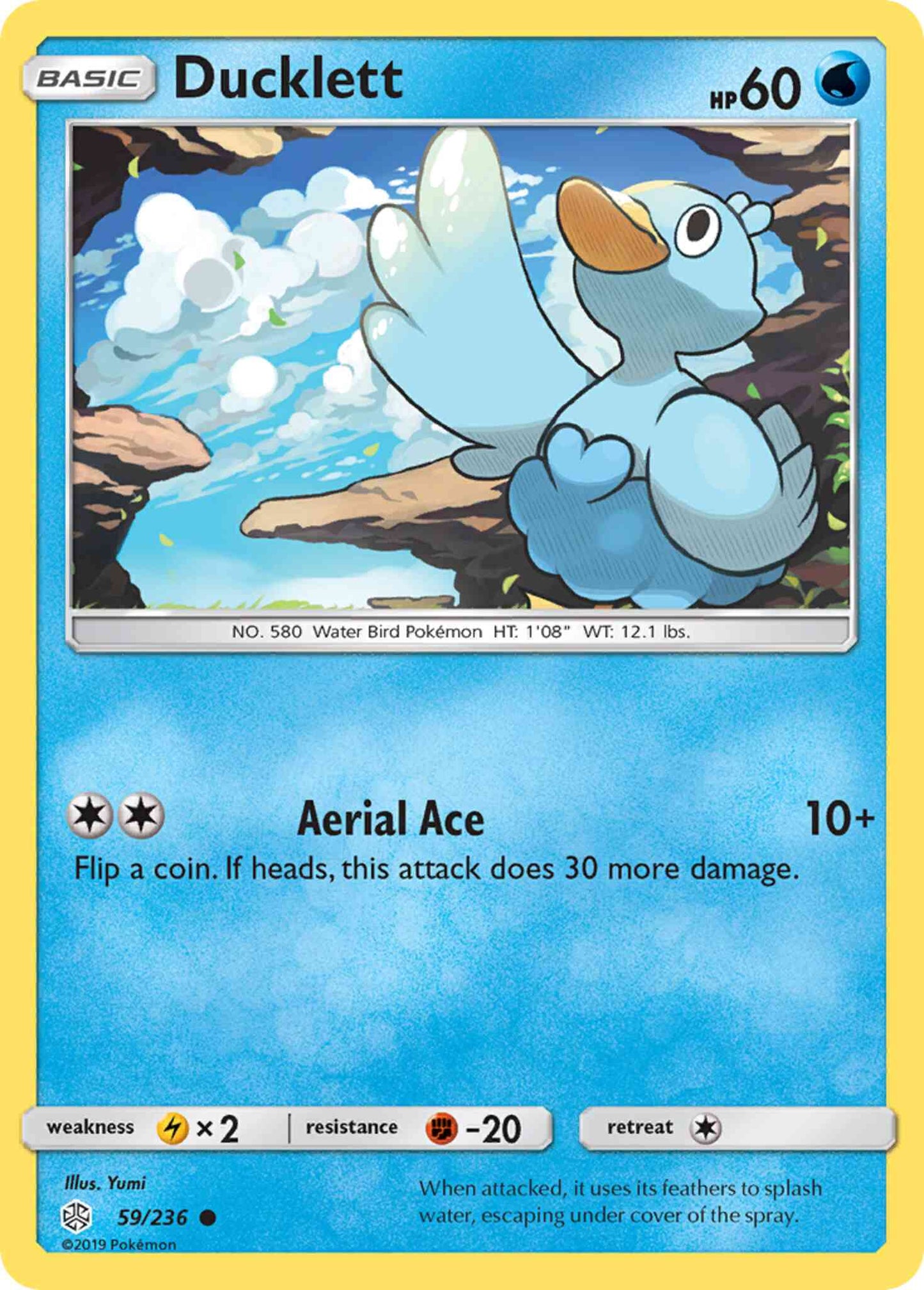 Ducklett - 59/236 - Common [sm12-59] [Non-Holo]