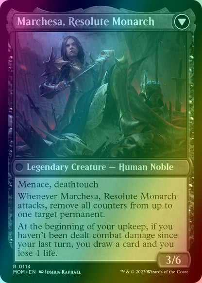 Invasion of Fiora // Marchesa, Resolute Monarch [114] [March of the Machine] [Foil]