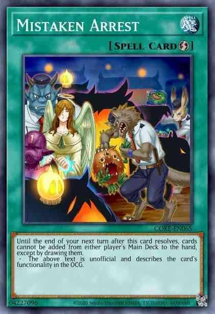 Mistaken Arrest - MAGO-EN080 - Rare - 1st Edition