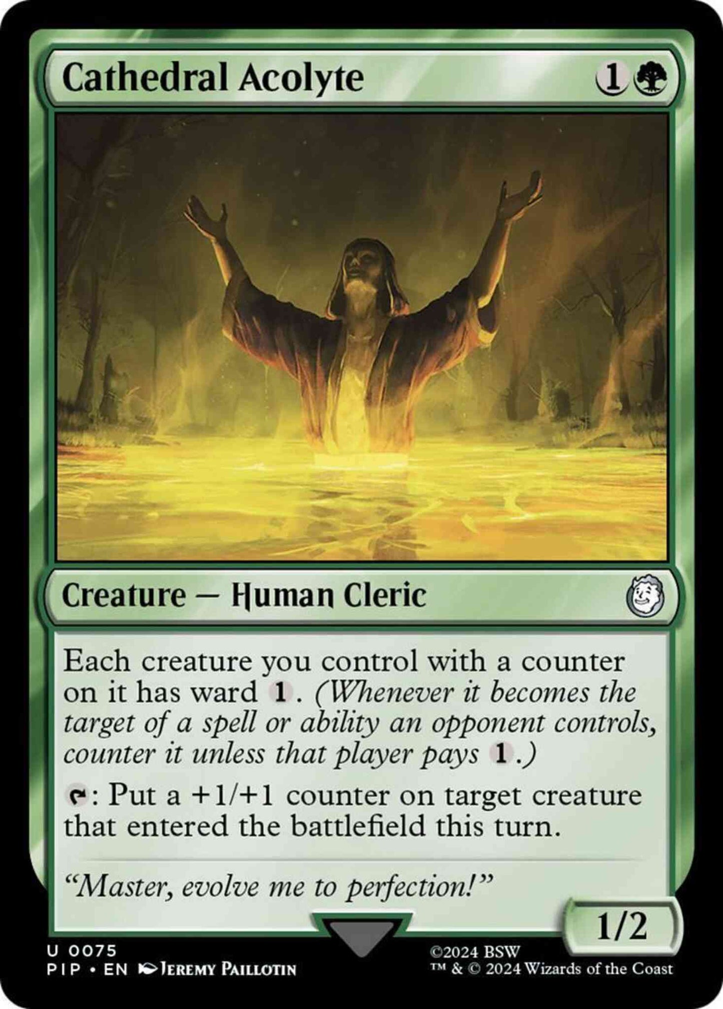Cathedral Acolyte [75] [Fallout] [Non-Foil]
