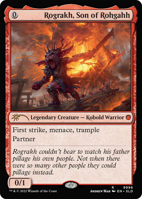 Rograkh, Son of Rohgahh [9996] [Left-Handed] [Secret Lair Drop] [Non-Foil]