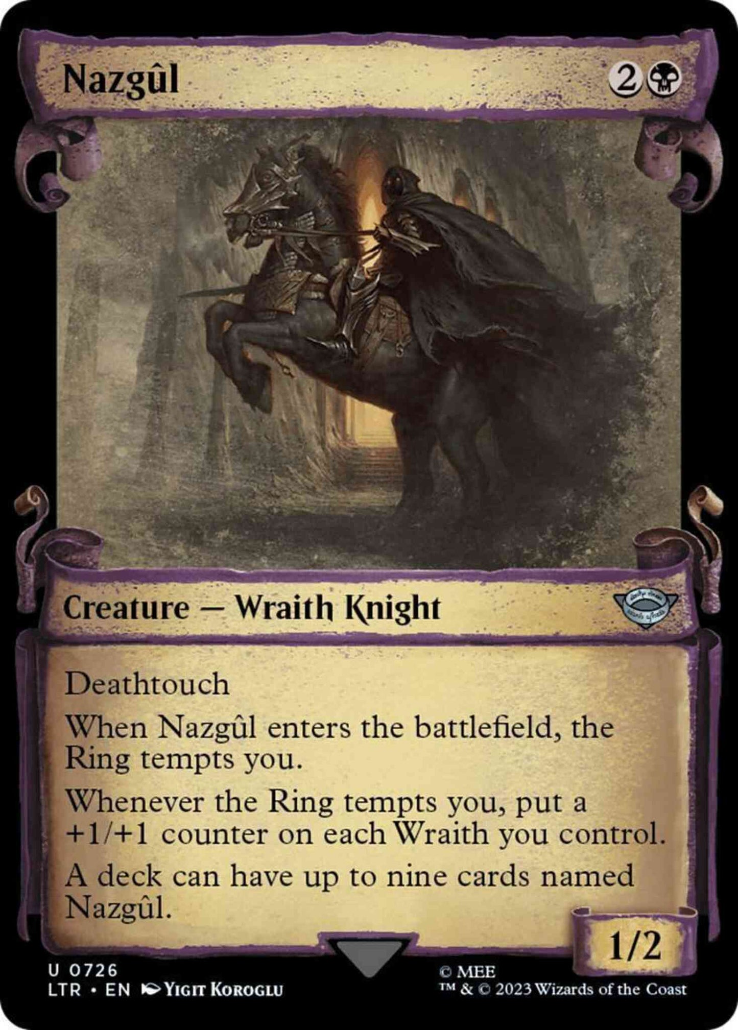 Nazgûl [726] [Scrolls Showcase] [The Lord of the Rings: Tales of Middle-earth] [Non-Foil]