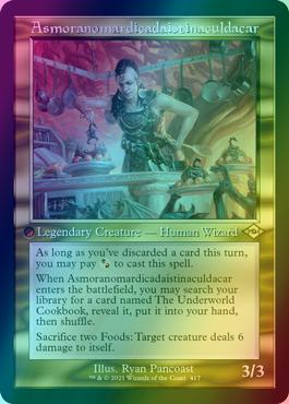 Asmoranomardicadaistinaculdacar [417] [Retro Frame] [Modern Horizons 2] [Etched Foil]
