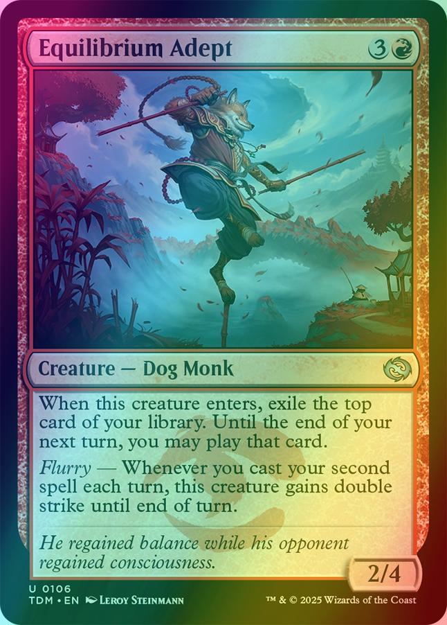 Equilibrium Adept [106] [Tarkir: Dragonstorm] [Foil]