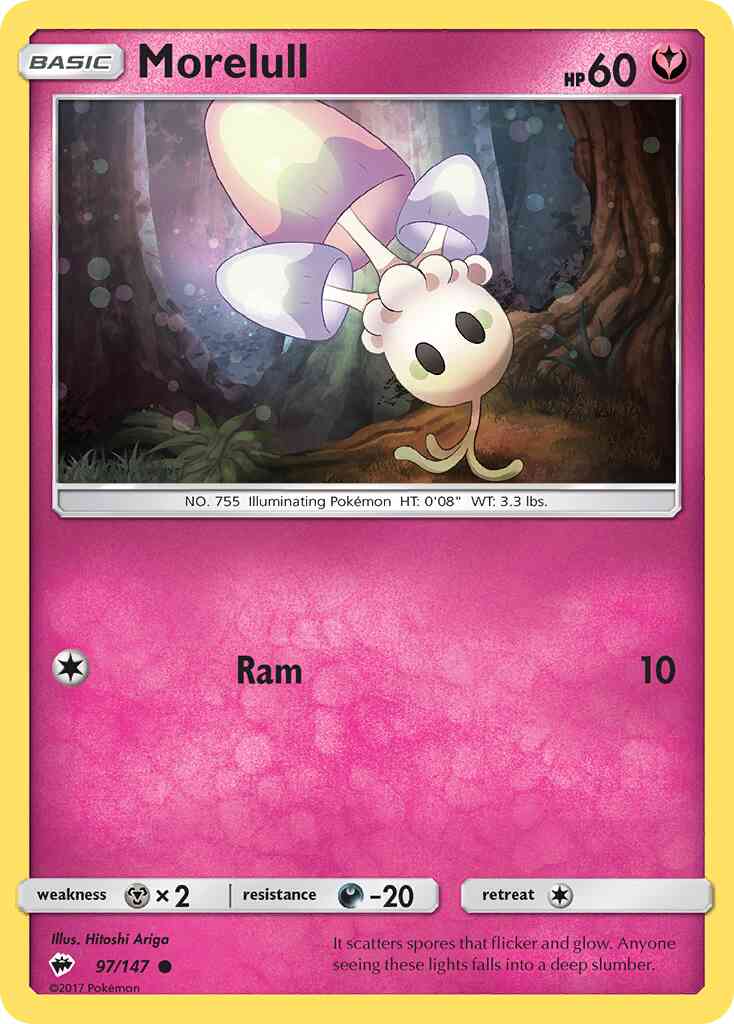 Morelull - 97/147 - Common [sm3-97] [Non-Holo]