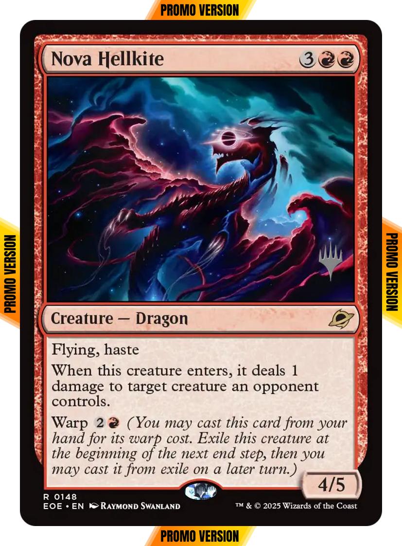 Nova Hellkite [148p] [Promo Pack] [Edge of Eternities: Promos] [Non-Foil]