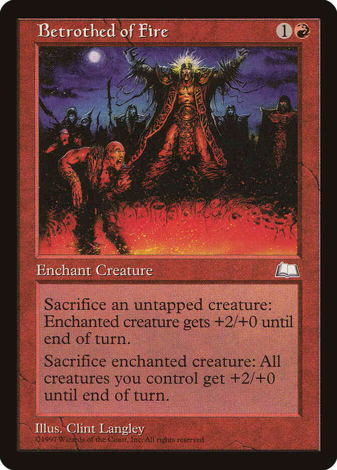Betrothed of Fire [89] [Weatherlight] [Non-Foil]