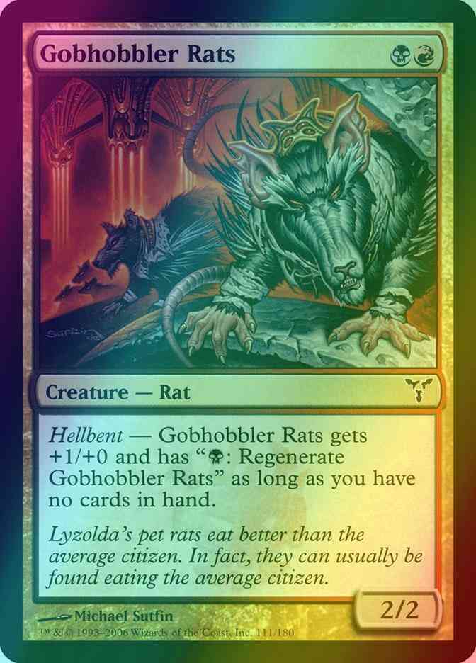 Gobhobbler Rats [111] [Dissension] [Foil]