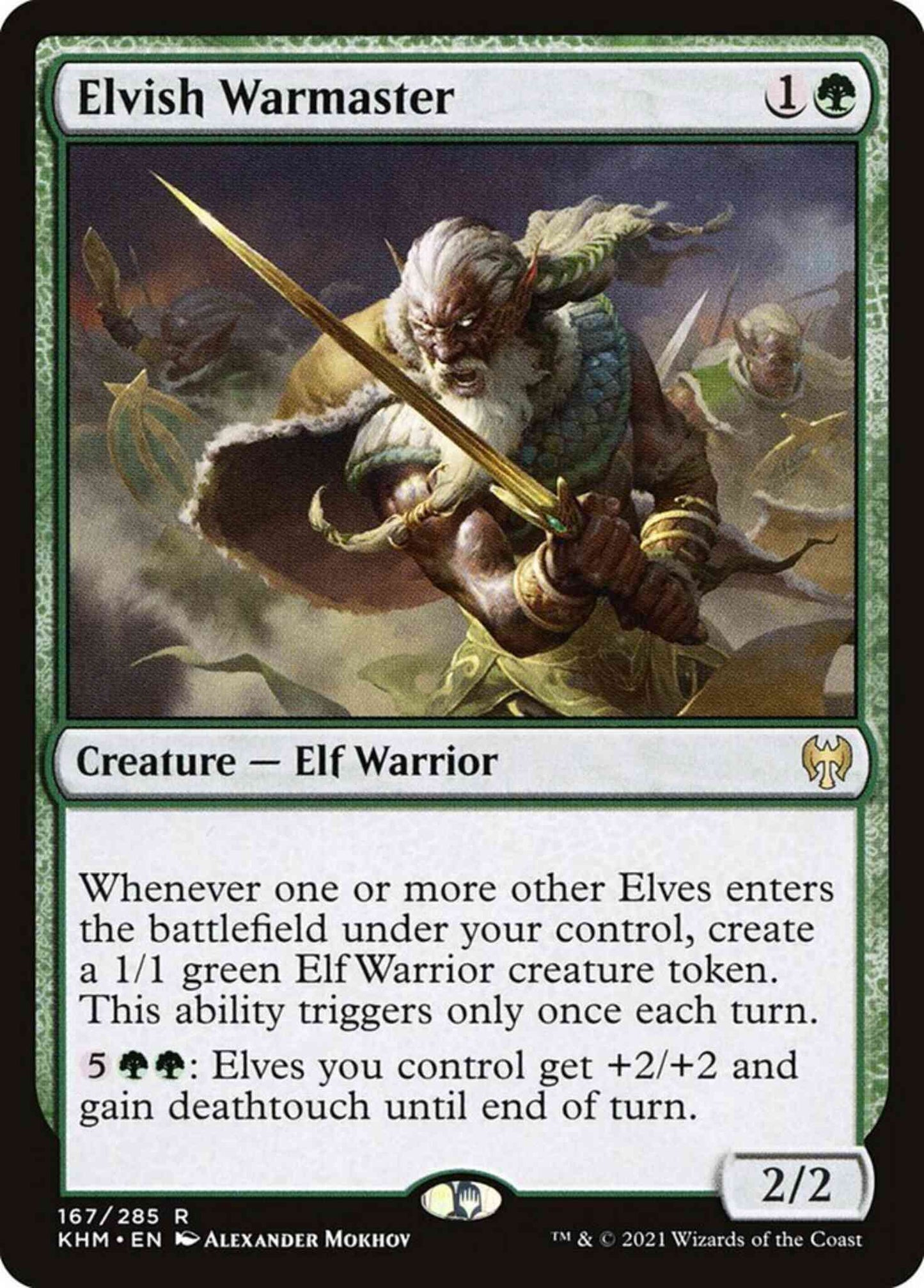 Elvish Warmaster [167] [Kaldheim] [Non-Foil]