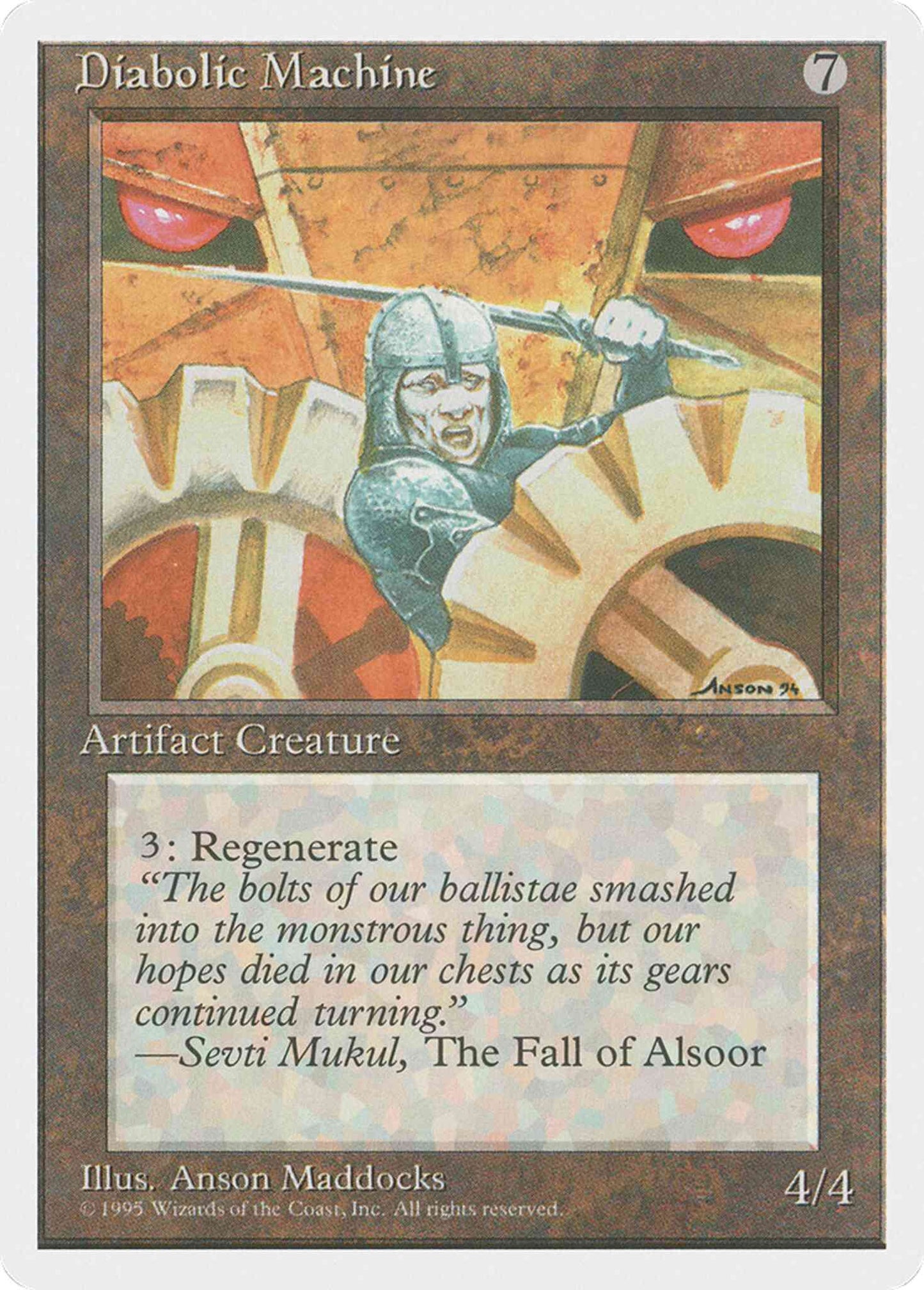 Diabolic Machine [314] [Fourth Edition] [Non-Foil]