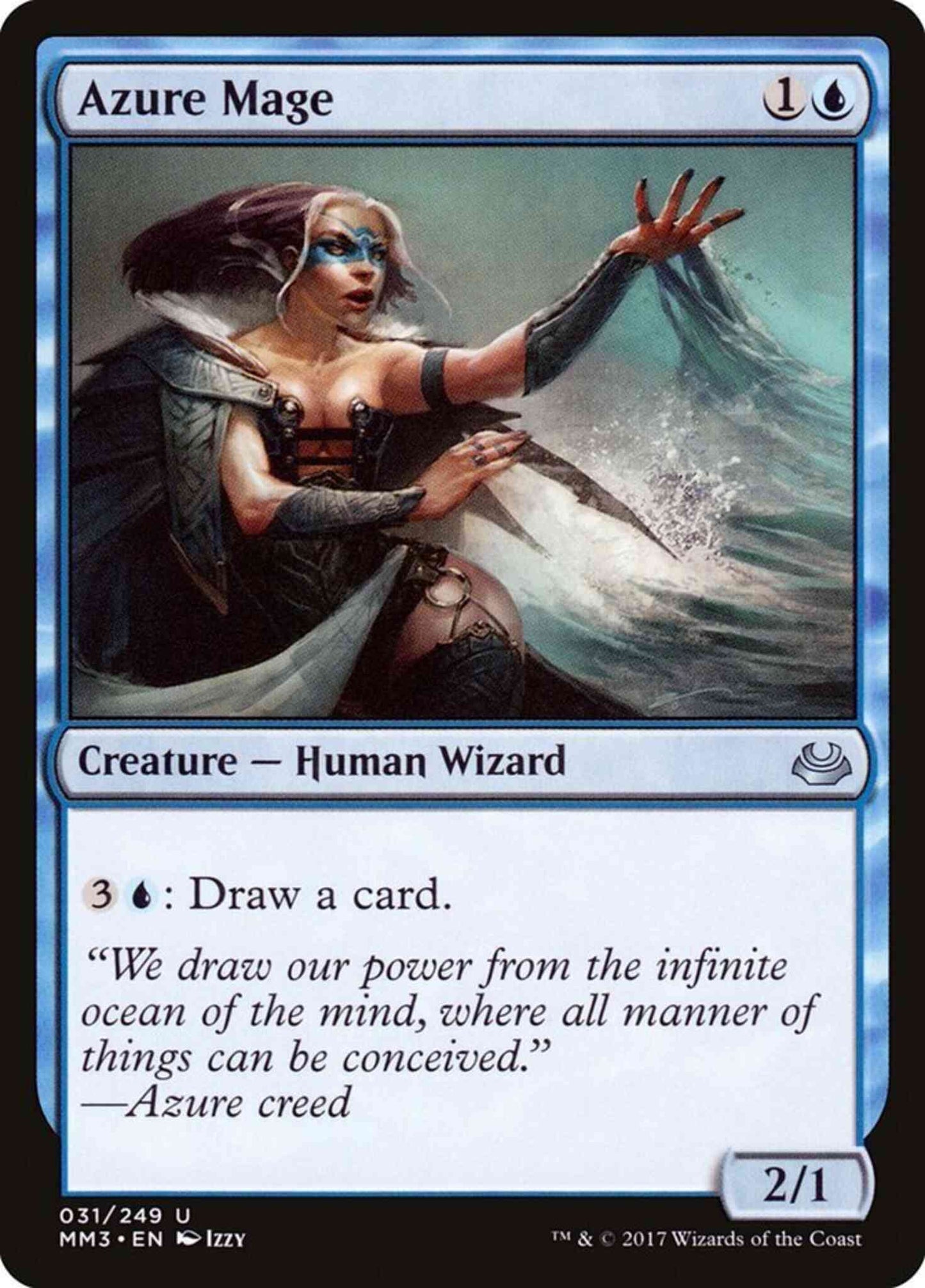 Azure Mage [31] [Modern Masters 2017] [Non-Foil]
