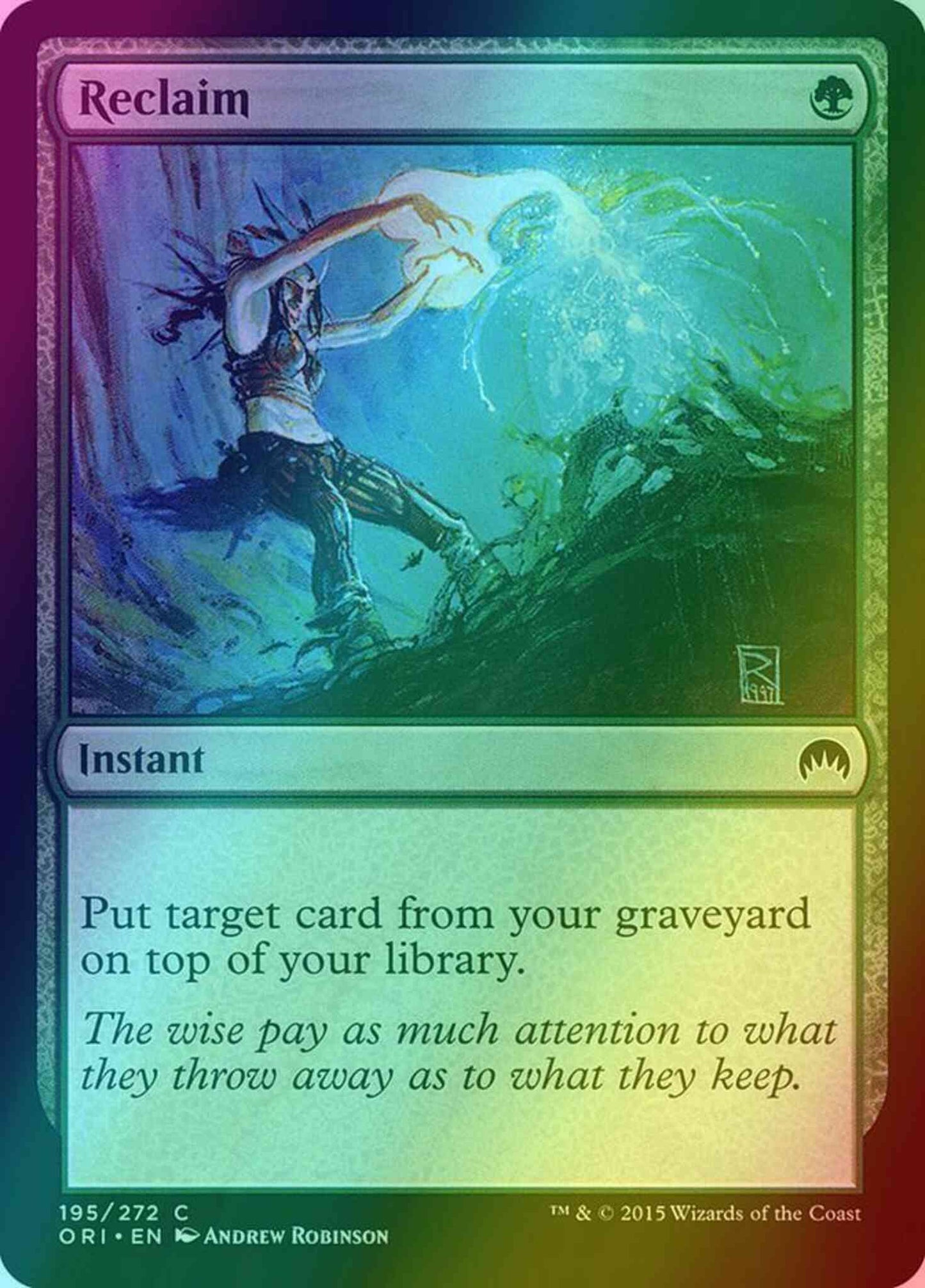 Reclaim [195] [Magic Origins] [Foil]