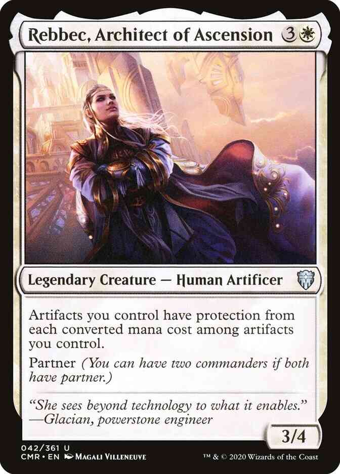 Rebbec, Architect of Ascension [42] [Commander Legends] [Non-Foil]