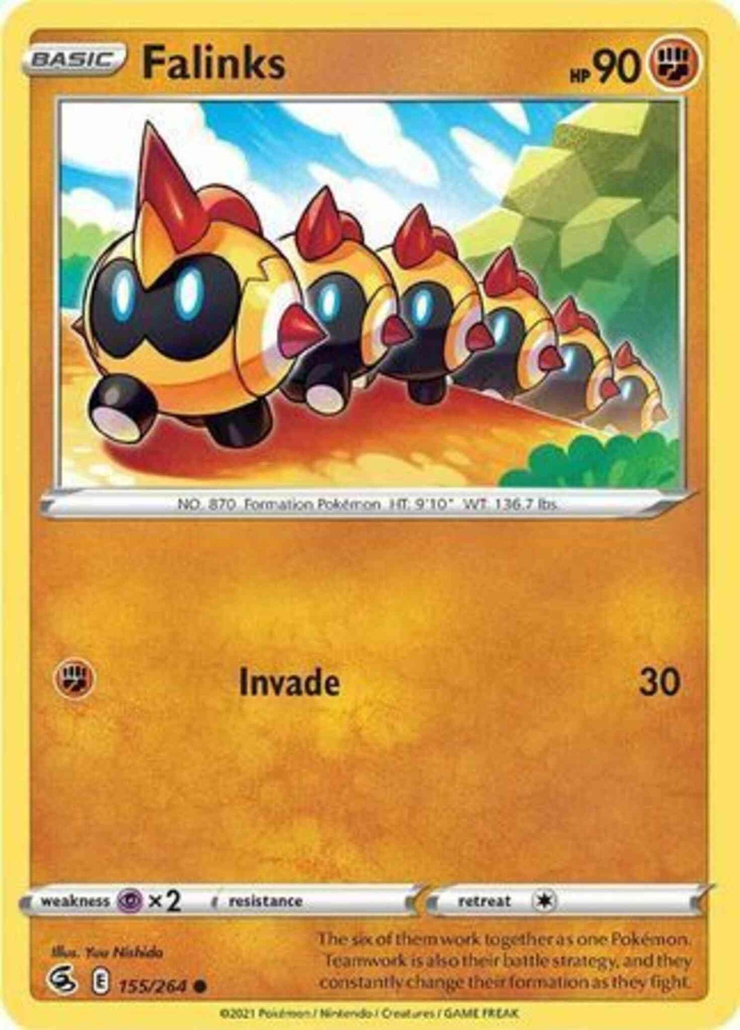 Falinks - 155/264 - Uncommon [SWSH8-155] [Non-Holo]