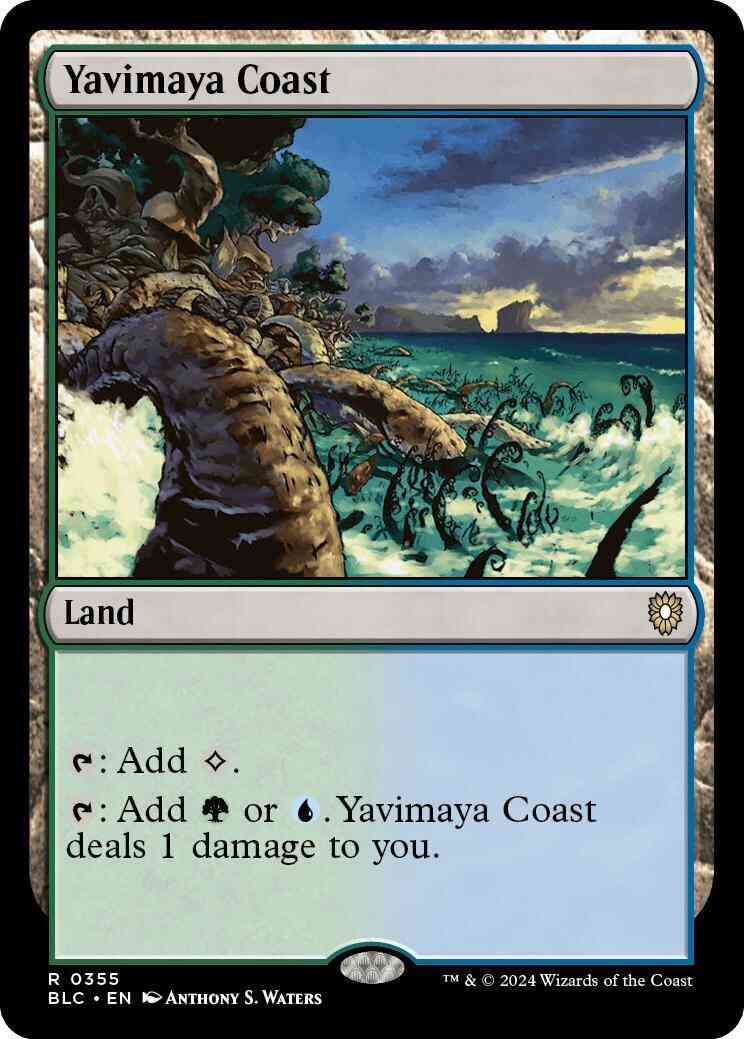 Yavimaya Coast [355] [Bloomburrow: Commander] [Non-Foil]