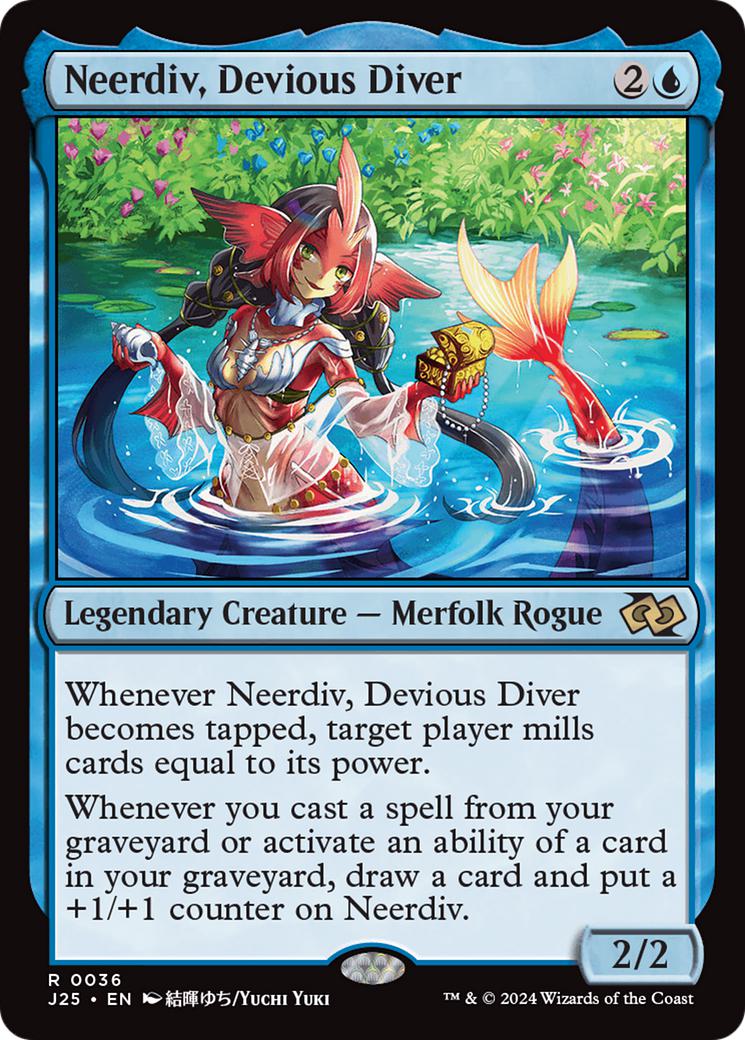 Neerdiv, Devious Diver [36] [Anime] [Foundations: Jumpstart] [Non-Foil]