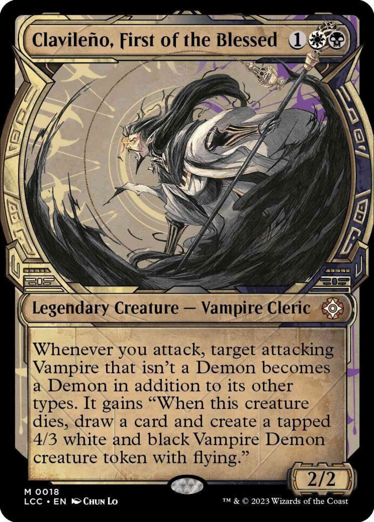 Clavileño, First of the Blessed [18] [Legends of Ixalan Showcase] [The Lost Caverns of Ixalan: Commander] [Non-Foil]