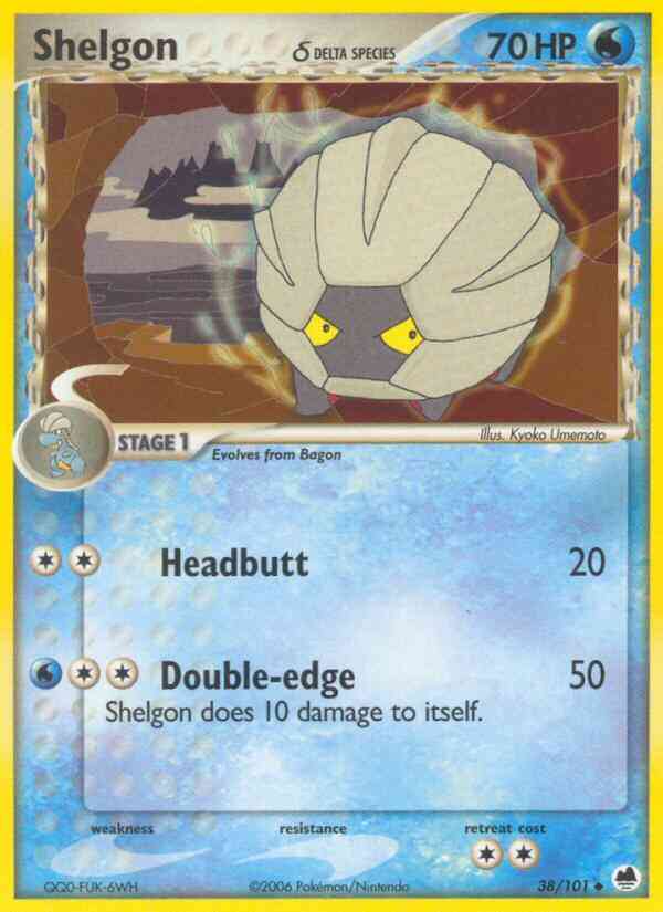Shelgon δ - 38/101 - Uncommon [ex15-38] [Non-Holo]