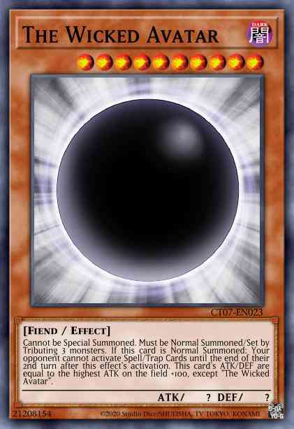 The Wicked Avatar - JUMP-EN017 - Ultra Rare - Limited