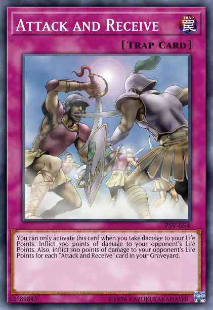 Attack and Receive - PSV-054 - Common - Unlimited