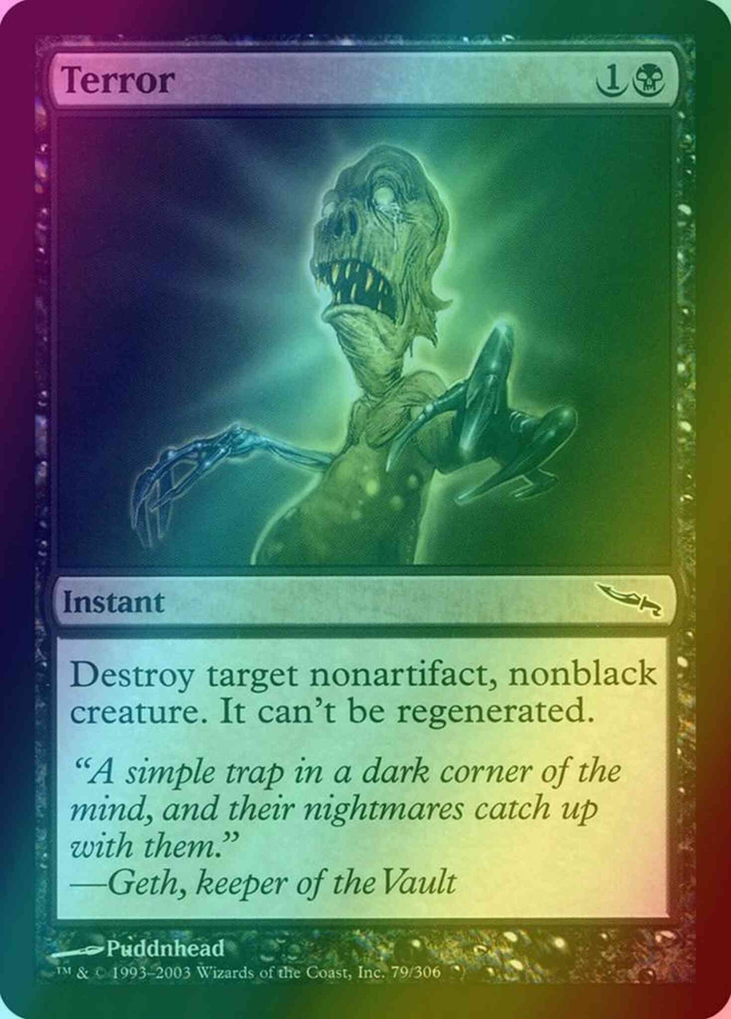 Terror [79] [Mirrodin] [Foil]