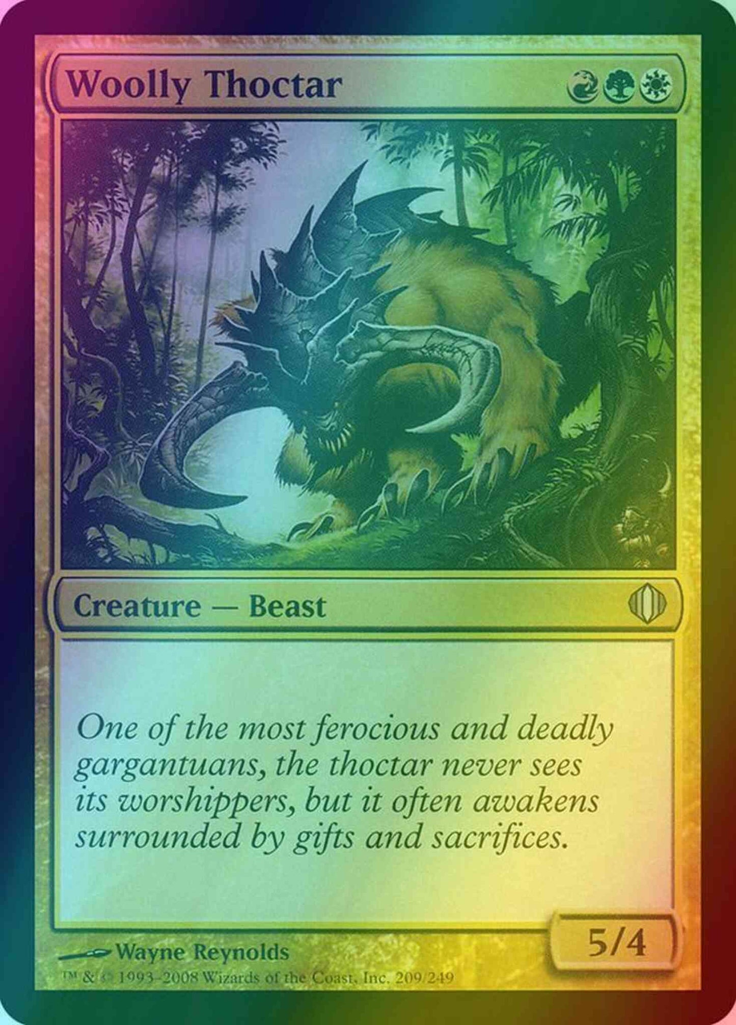 Woolly Thoctar [209] [Shards Of Alara] [Foil]