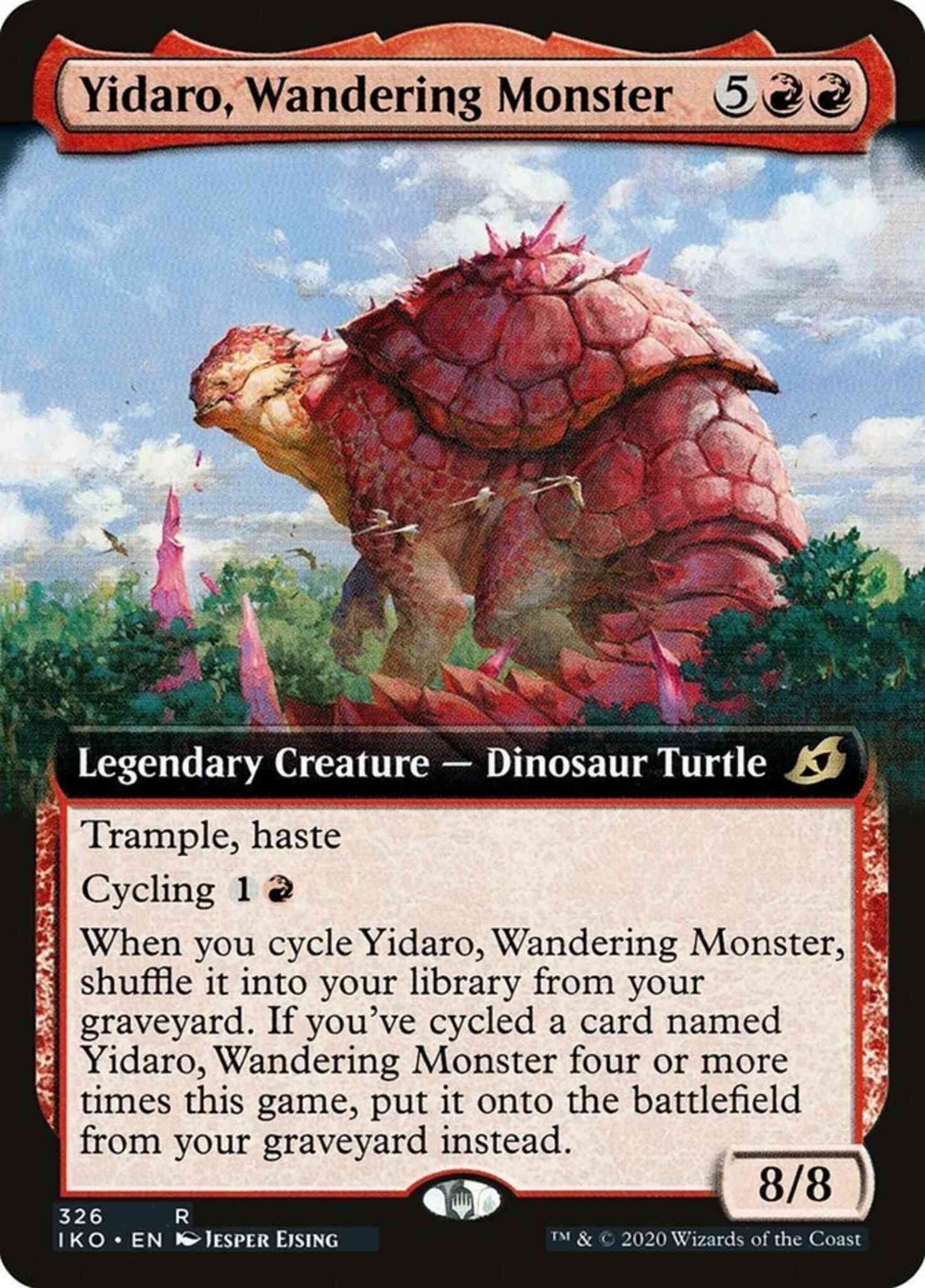 Yidaro, Wandering Monster [326] [Extended Art] [Ikoria: Lair of Behemoths] [Non-Foil]
