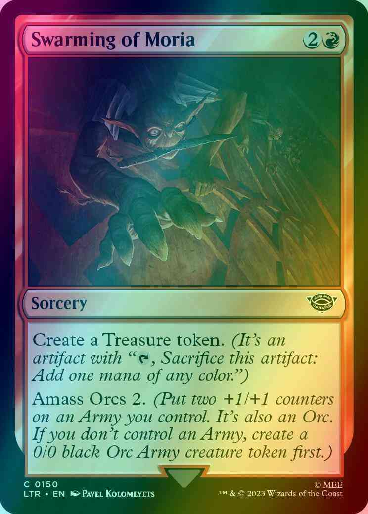 Swarming of Moria [150] [The Lord of the Rings: Tales of Middle-earth] [Foil]