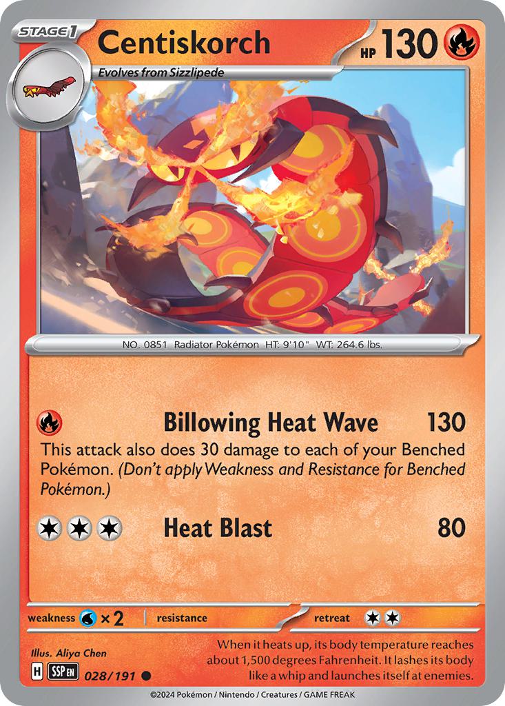 Centiskorch - 028/191 - Common [sv08-028] [Non-Holo]