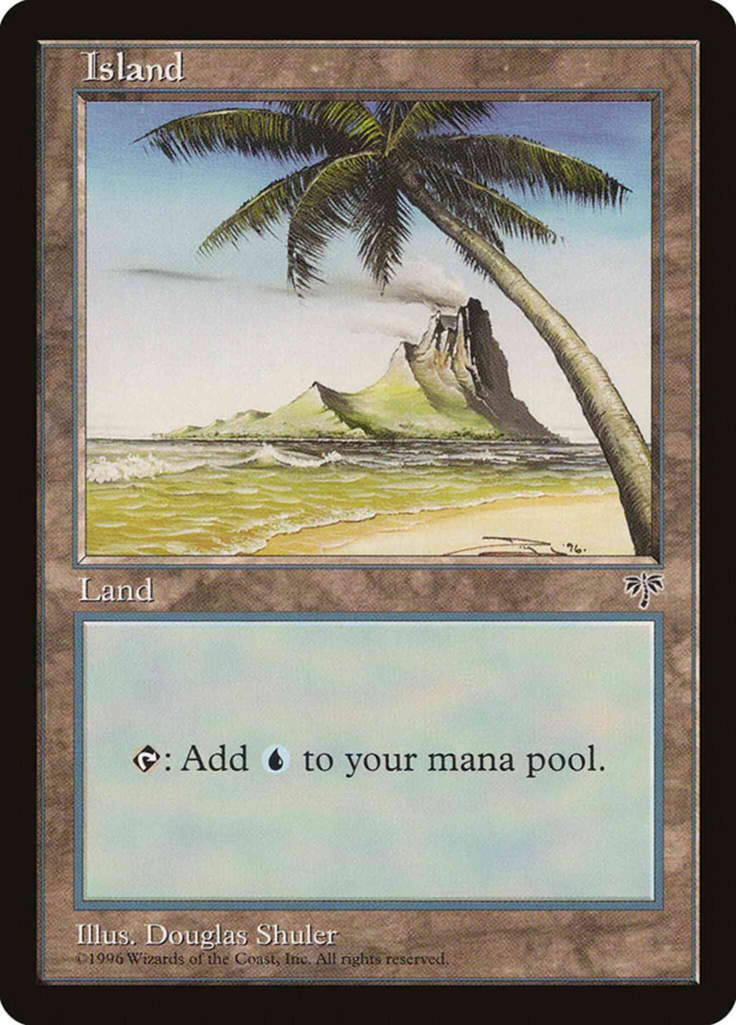 Island [335] [Palm Tree] [Mirage] [Non-Foil]